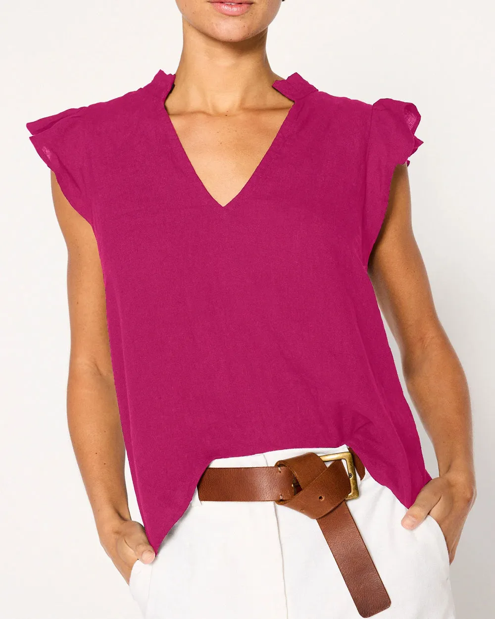 Azalea Devan Sleeveless Blouses