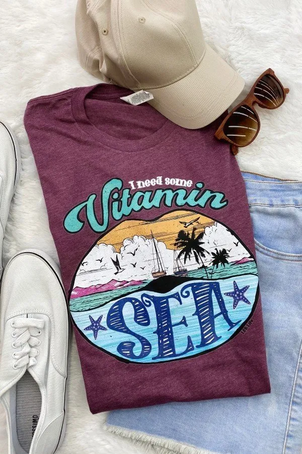 BC VITAMIN SEA- HEATHER MAROON