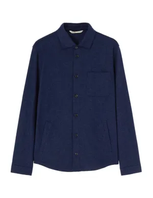 Cashmere Overshirt | Navy