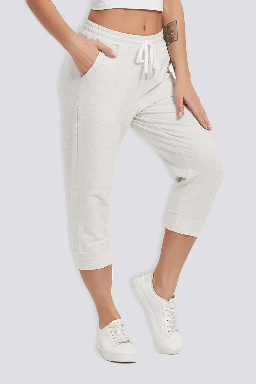 Cotton Capri Sweatpants 20”