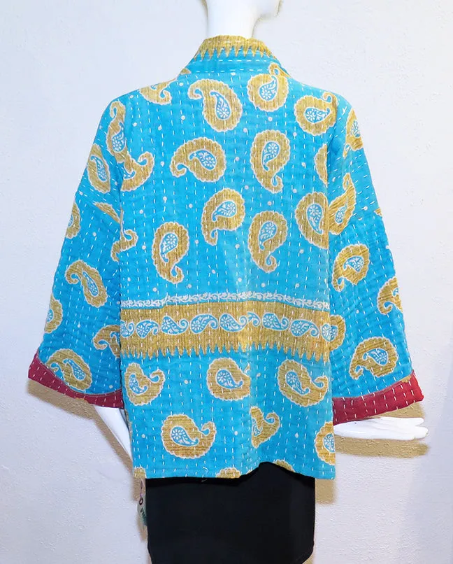 Cotton Kantha Jacket