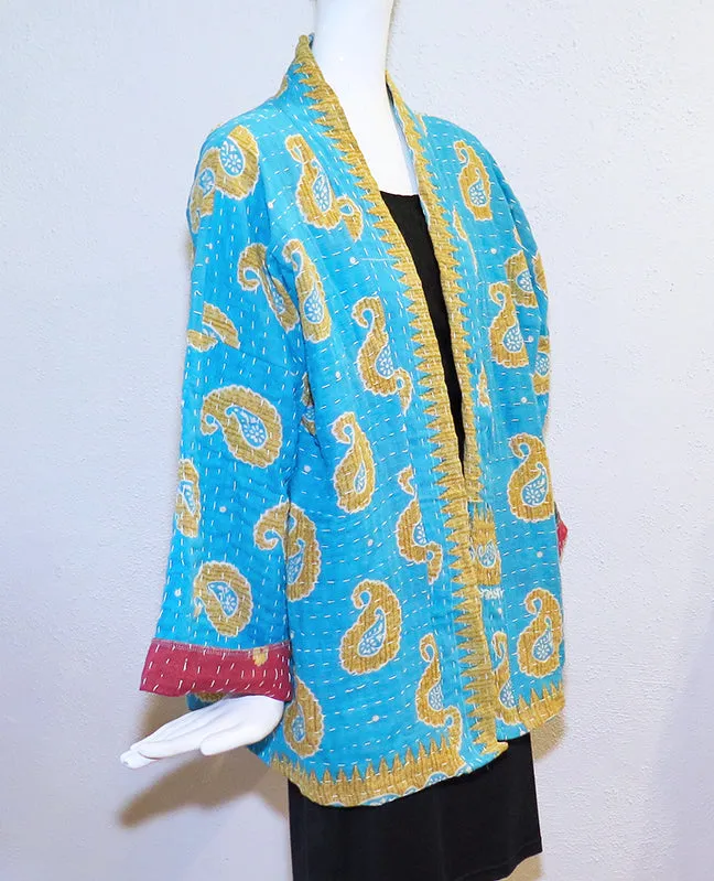 Cotton Kantha Jacket