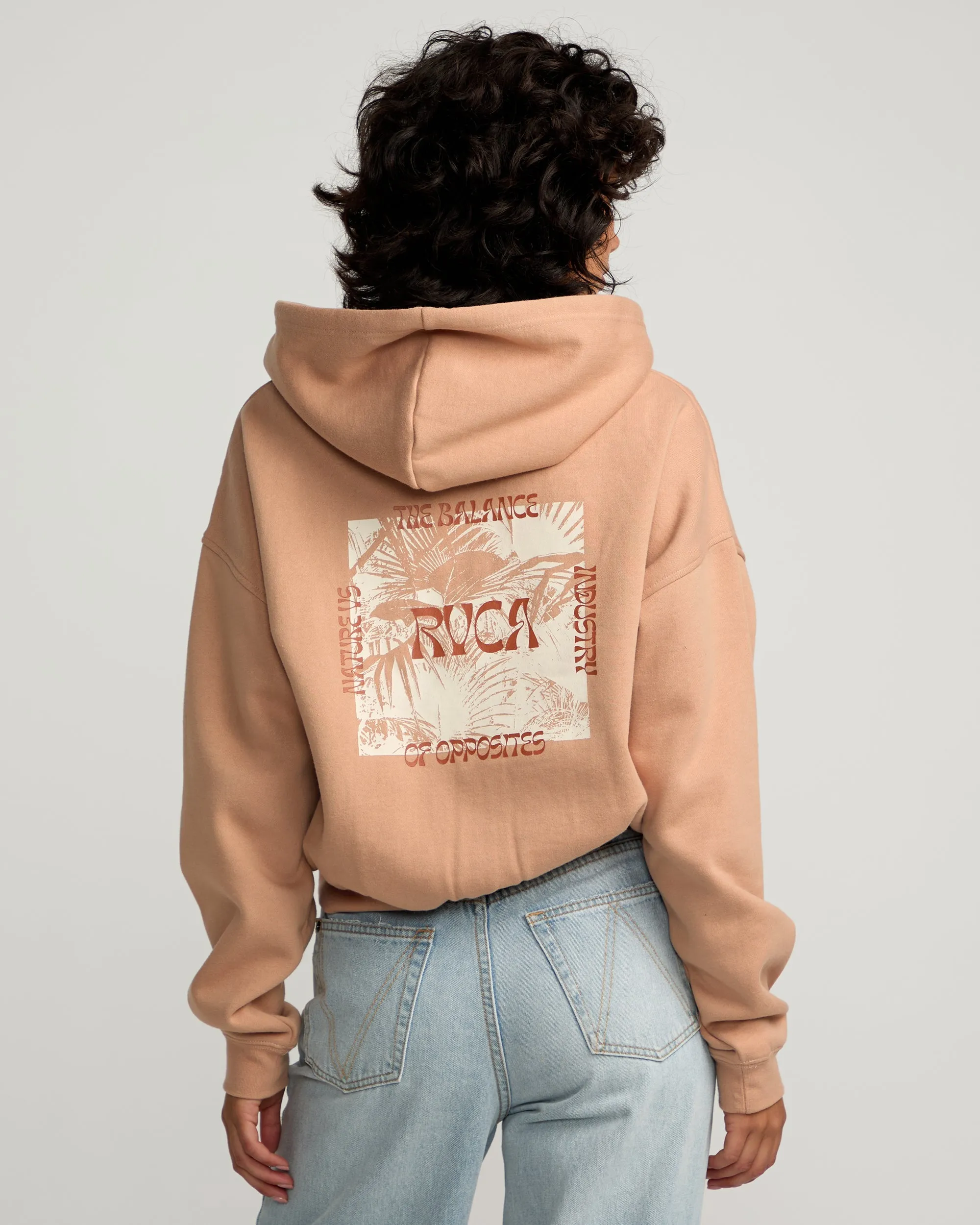 Court Zip-Up Hoodie - Warm Taupe