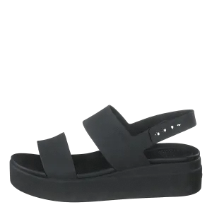 Crocs Brooklyn Low Wedge Black/black