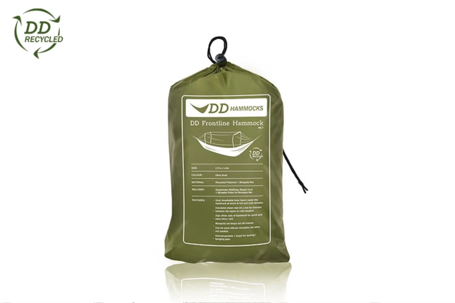 DD Recycled Frontline Hammock - Olive