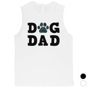 Dog Dad Mens Proud Soft-Hearted Cool Fun Father's Day Muscle Shirt