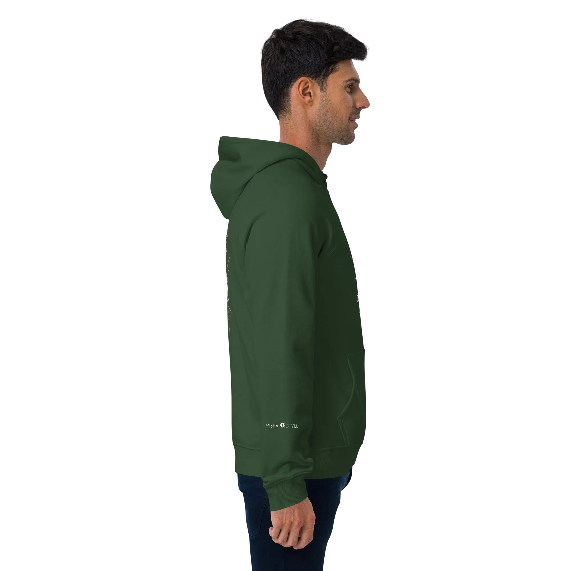 Don't Quit eco raglan hoodie