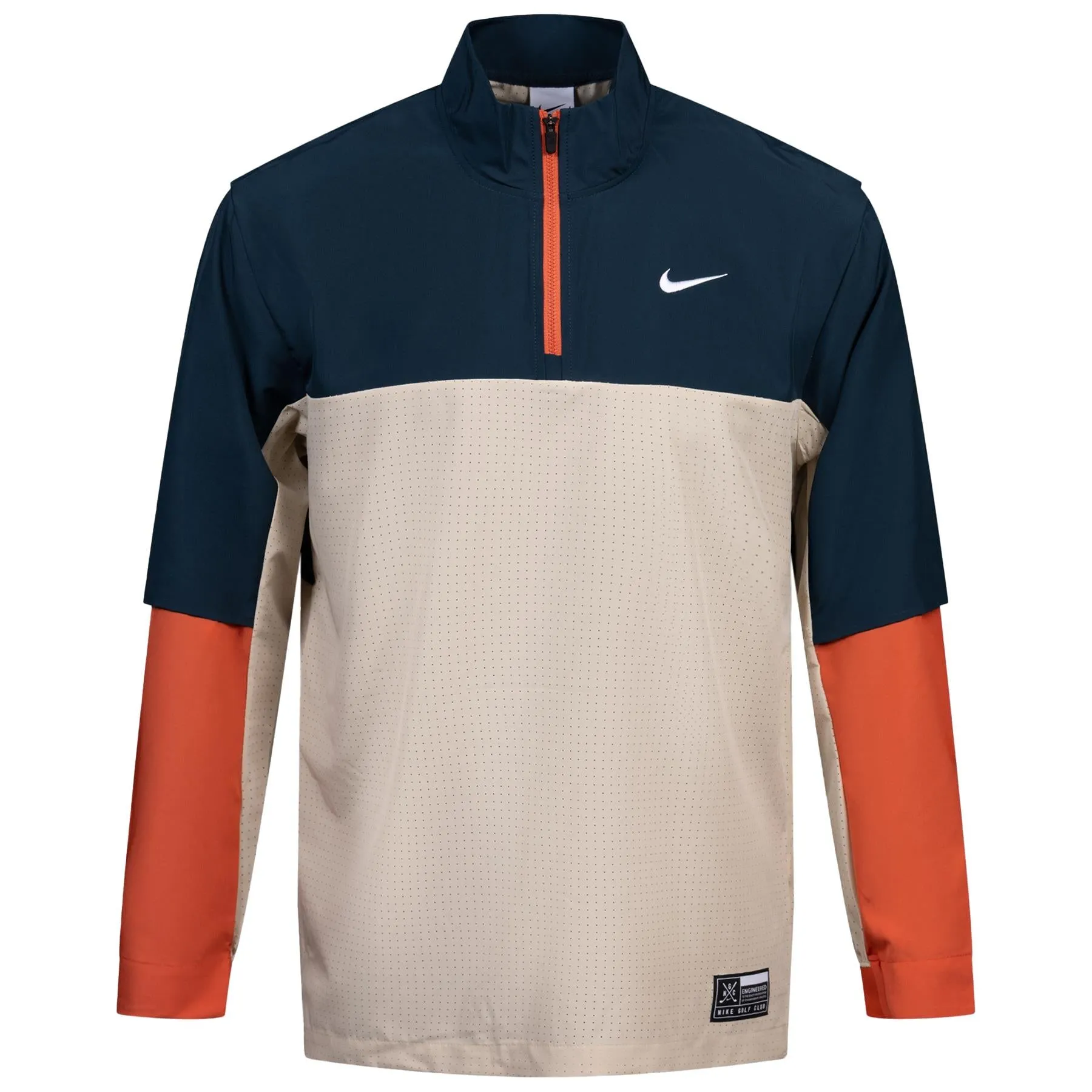 Dri-FIT NGC Half Zip Jacket Sand Drift/Armory Navy/White - AW24