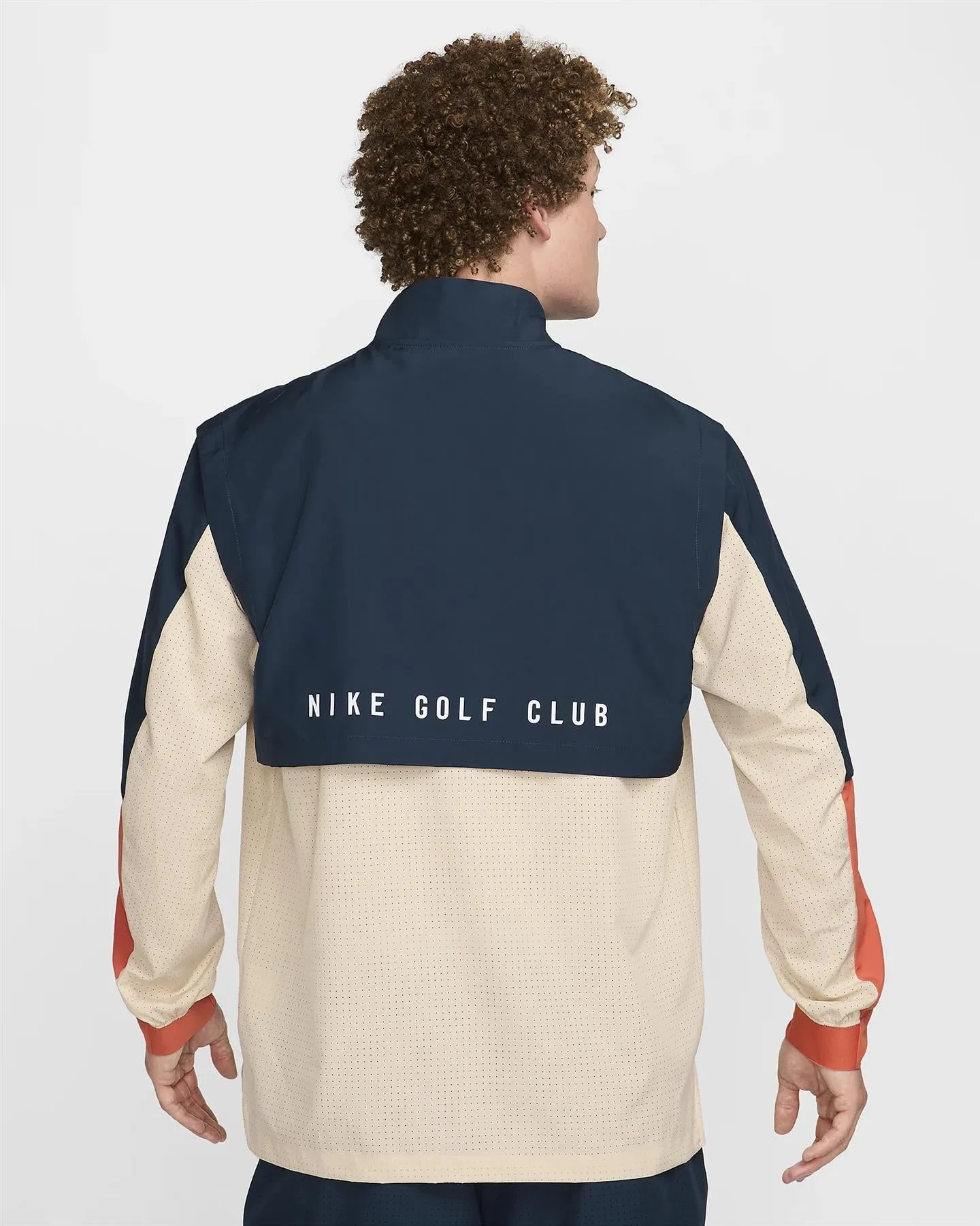 Dri-FIT NGC Half Zip Jacket Sand Drift/Armory Navy/White - AW24