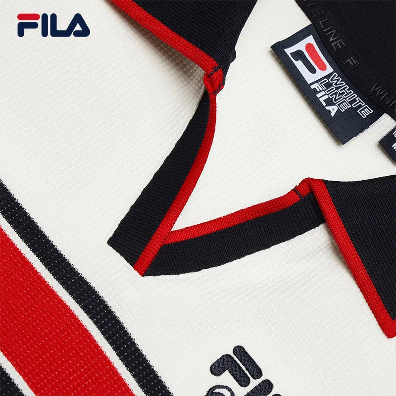 FILA CORE LIFESTYLE ORIGINALE FRENCH TENNIS CLUB Women Short Sleeve Polo (White)