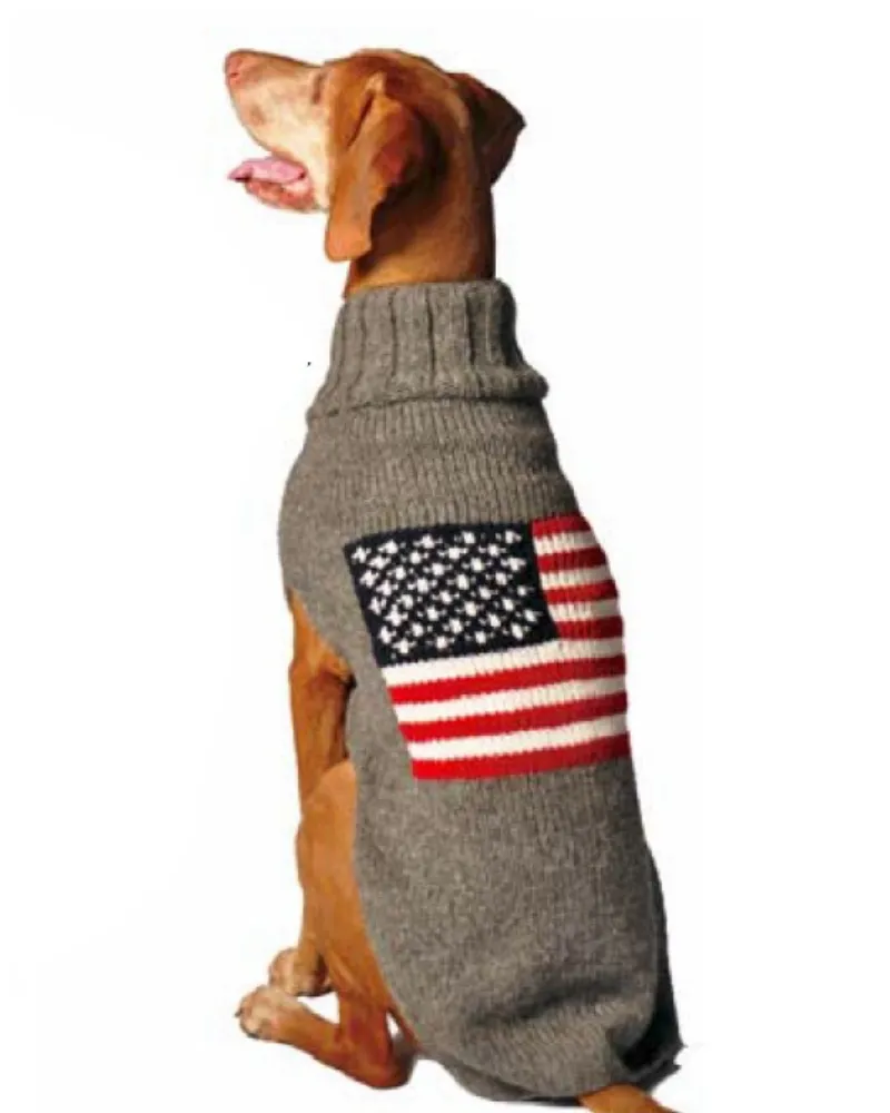 Flag Wool Dog Sweater (FINAL SALE)