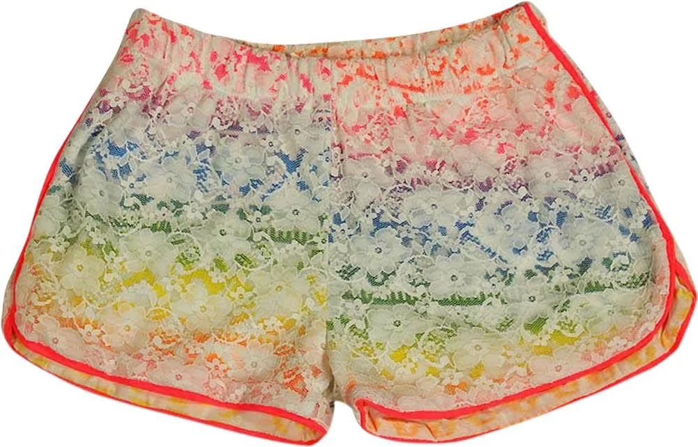 Flowers by Zoe - Little Girls Shorts