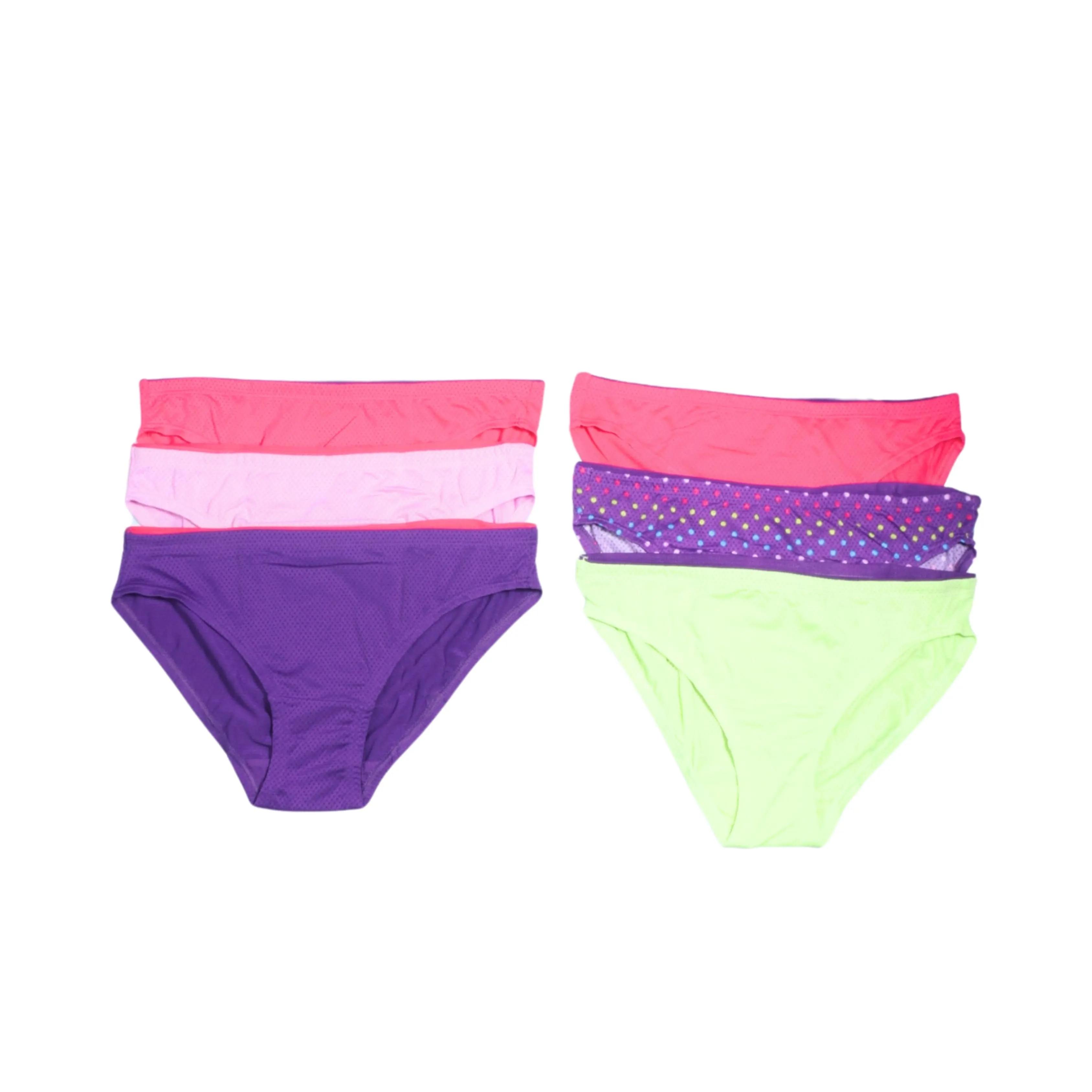 FRUIT OF THE LOOM - KIDS - Breathable 6pk Micro-Mesh Bikini