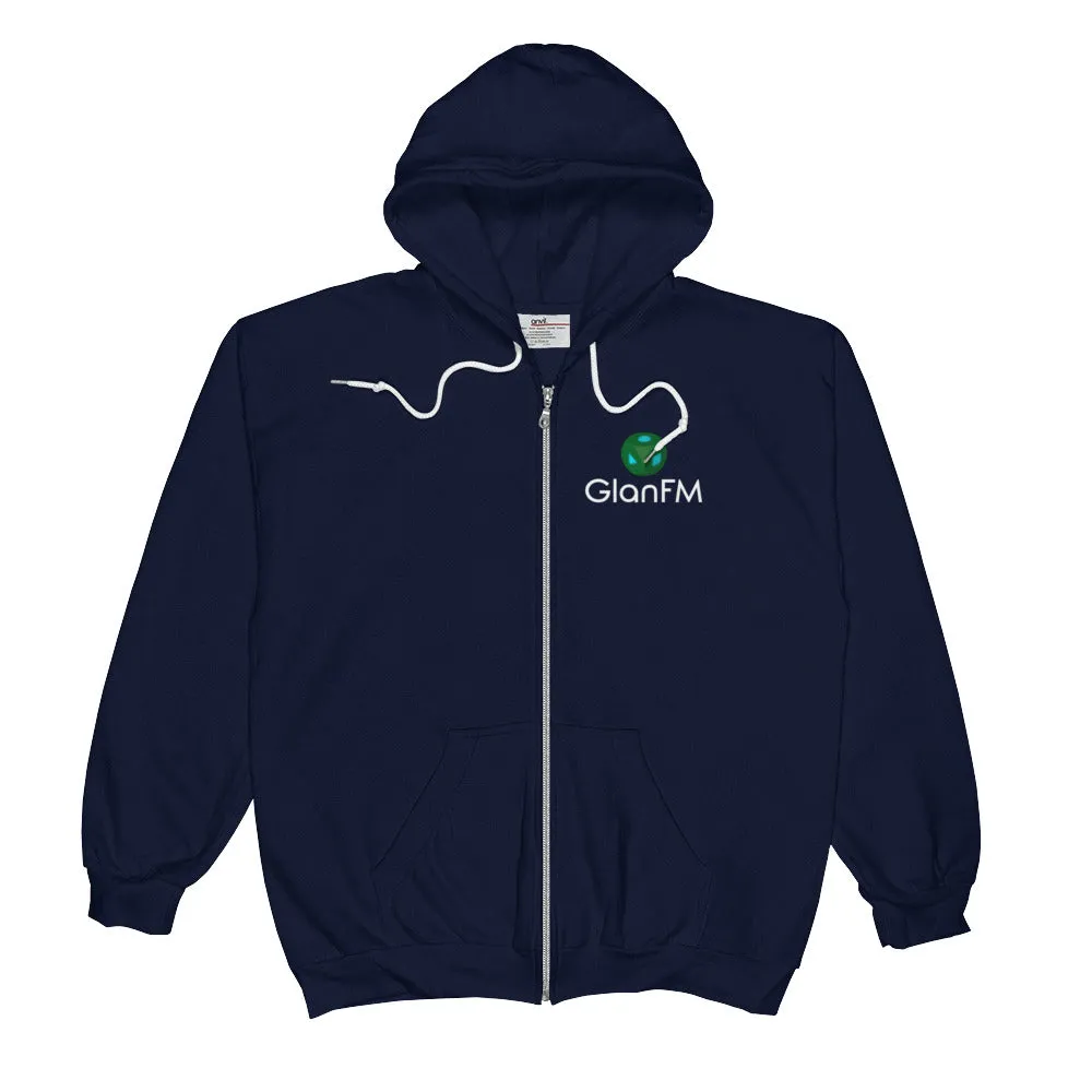 GlanFM Full Zip Hoodie