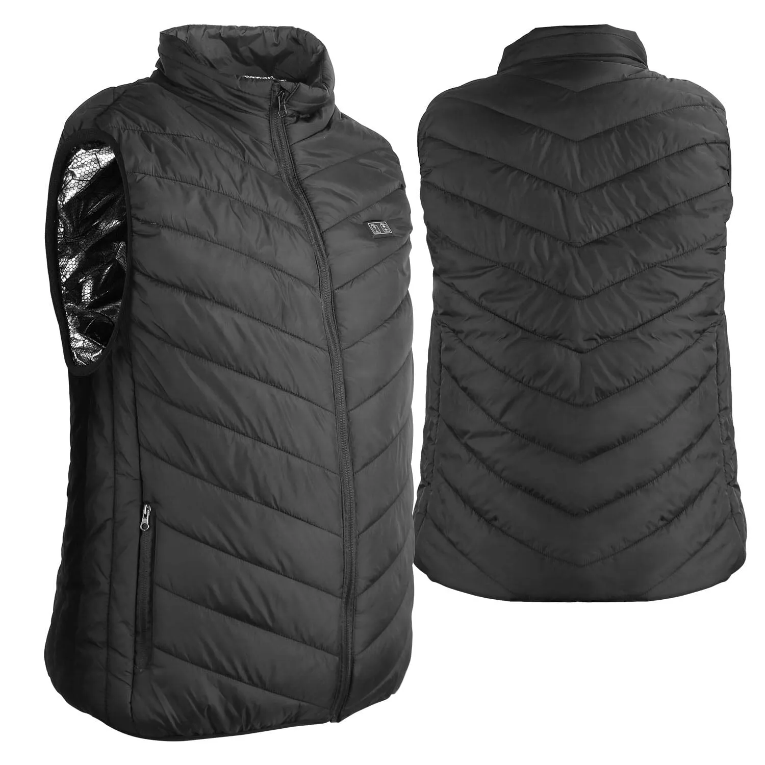 Heated Vest Electric USB Jacket with 3 Temperature Levels