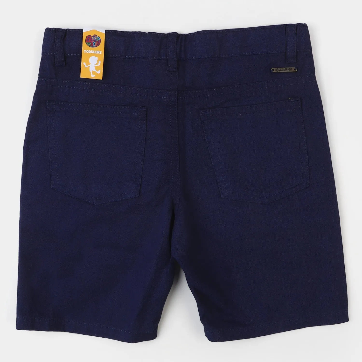 Infant Boys Short Cotton Basic | Navy Blue