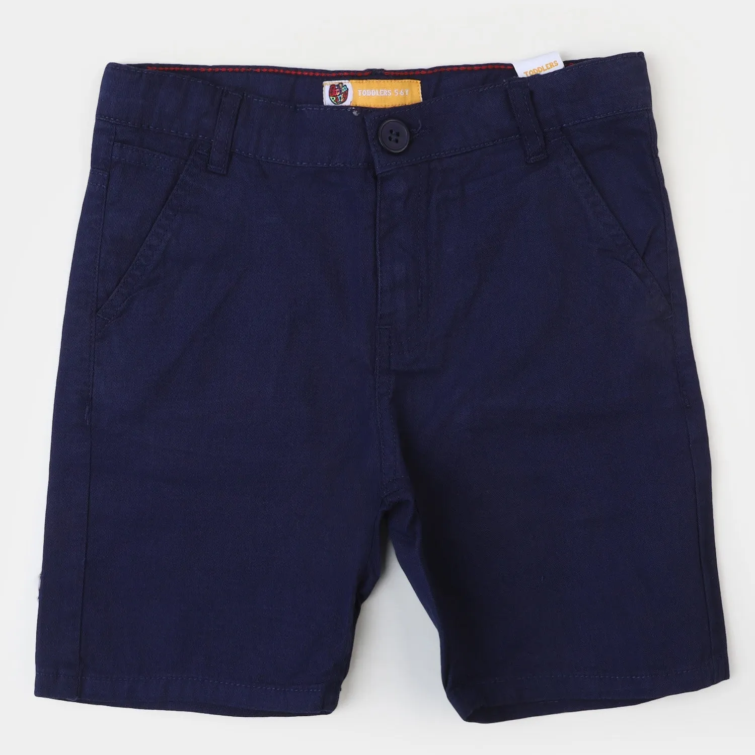 Infant Boys Short Cotton Basic | Navy Blue