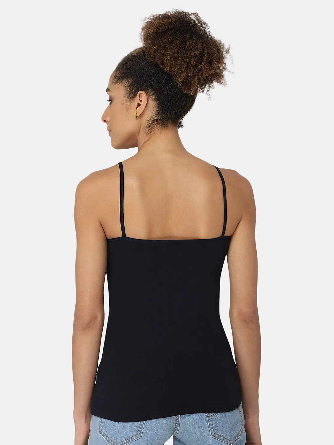 Intimacy Full Coverage Cotton Slip Camisole – IN08 | Non-Padded & Wire-Free Comfort Design