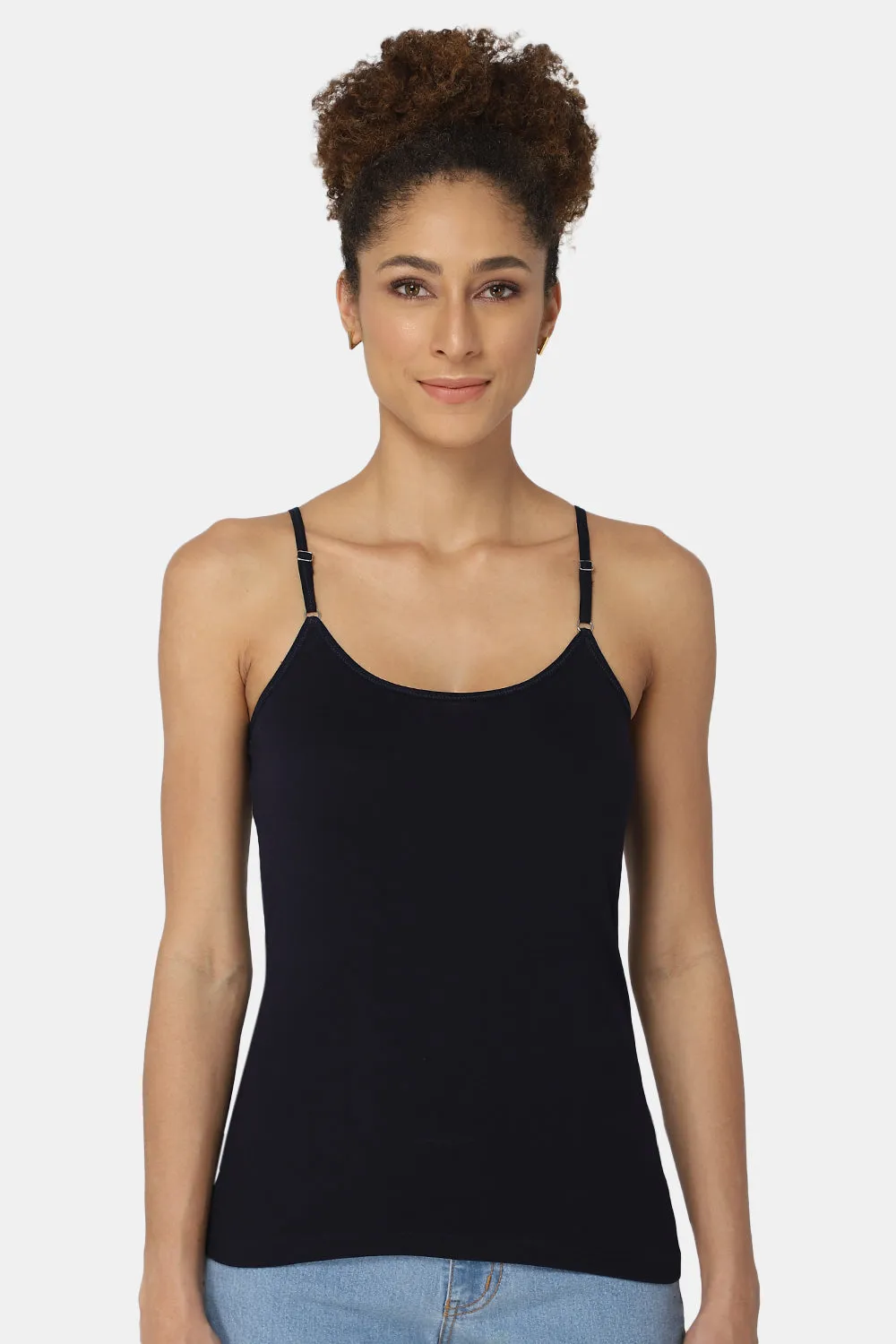 Intimacy Full Coverage Cotton Slip Camisole – IN08 | Non-Padded & Wire-Free Comfort Design