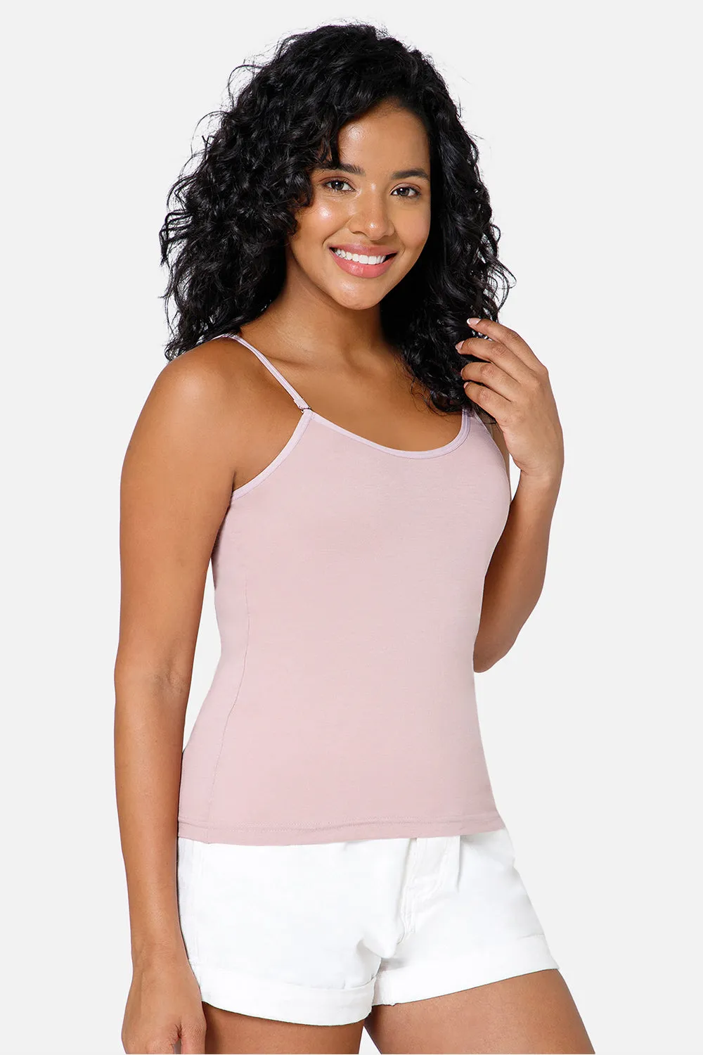 Intimacy Full Coverage Cotton Slip Camisole – IN08 | Non-Padded & Wire-Free Comfort Design