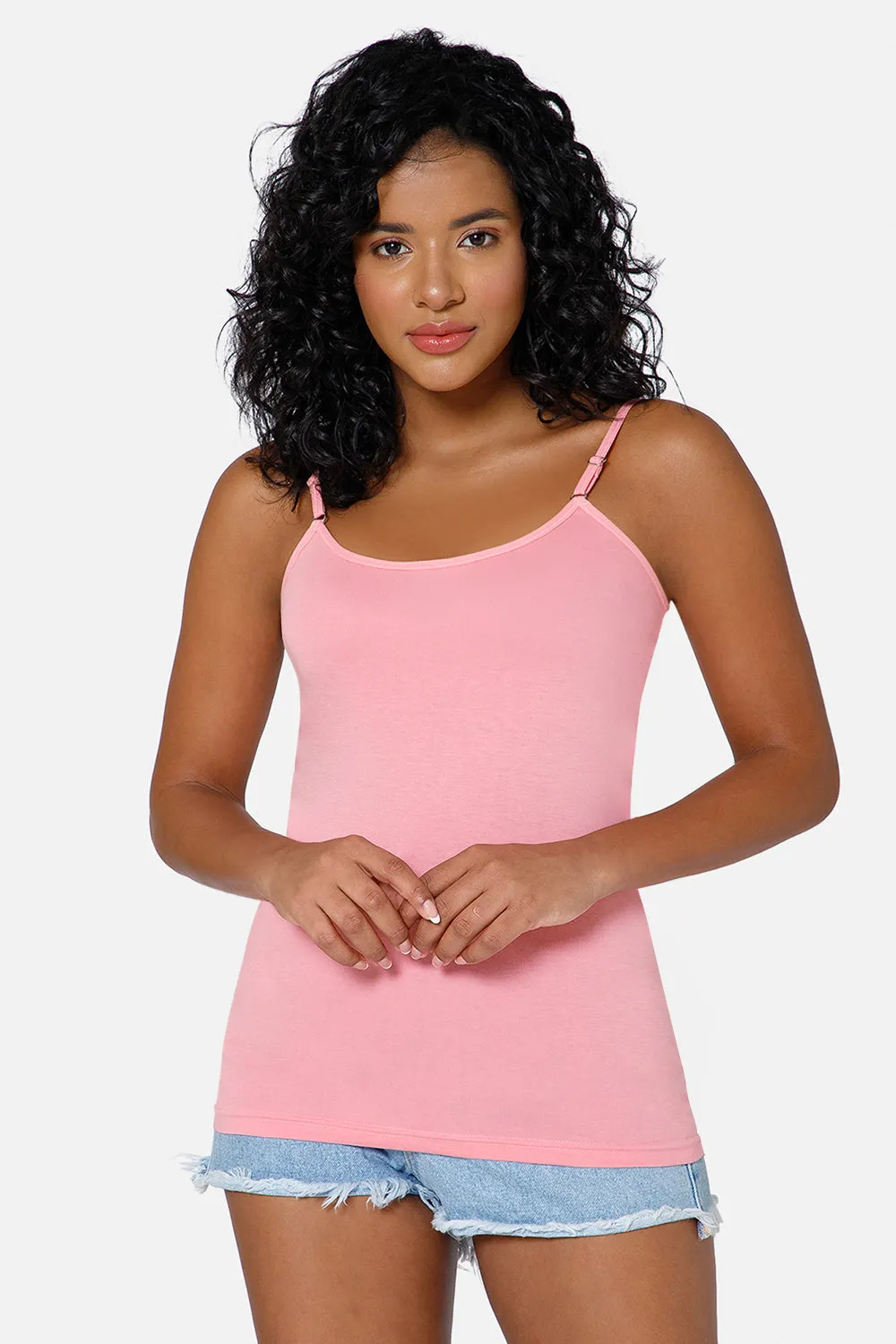 Intimacy Full Coverage Cotton Slip Camisole – IN08 | Non-Padded & Wire-Free Comfort Design