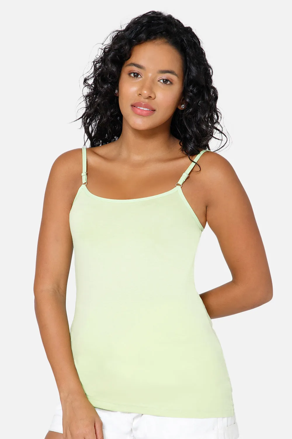 Intimacy Full Coverage Cotton Slip Camisole – IN08 | Non-Padded & Wire-Free Comfort Design