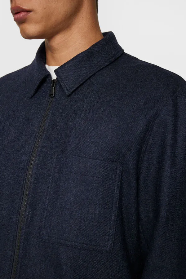 Julius Cashmere Flannel Overshirt