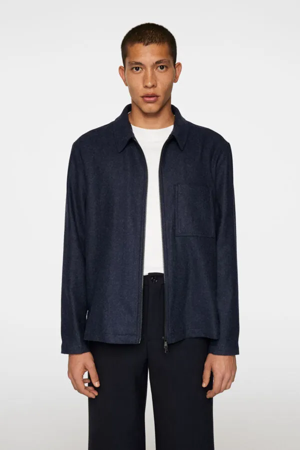 Julius Cashmere Flannel Overshirt