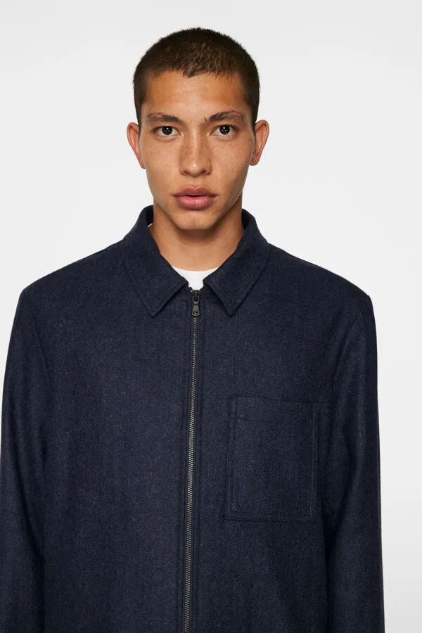 Julius Cashmere Flannel Overshirt