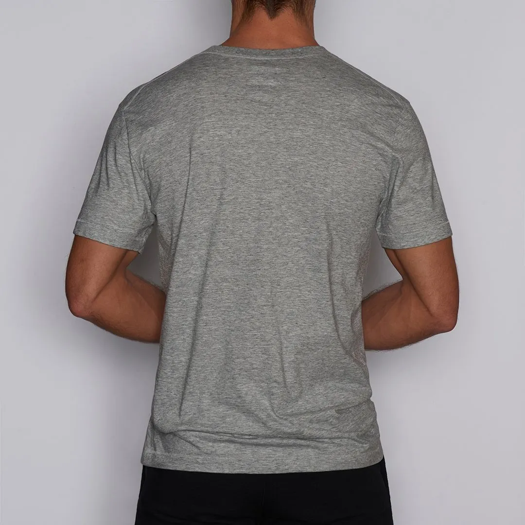 Layers Slim Crew Neck T-Shirt Grey Heather