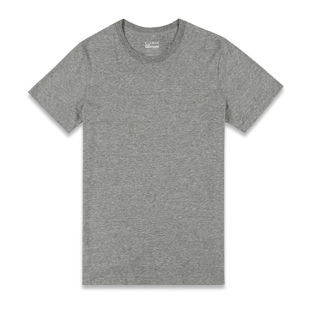 Layers Slim Crew Neck T-Shirt Grey Heather