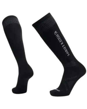 Le Bent Core Targeted Cushion Snow Socks - Black