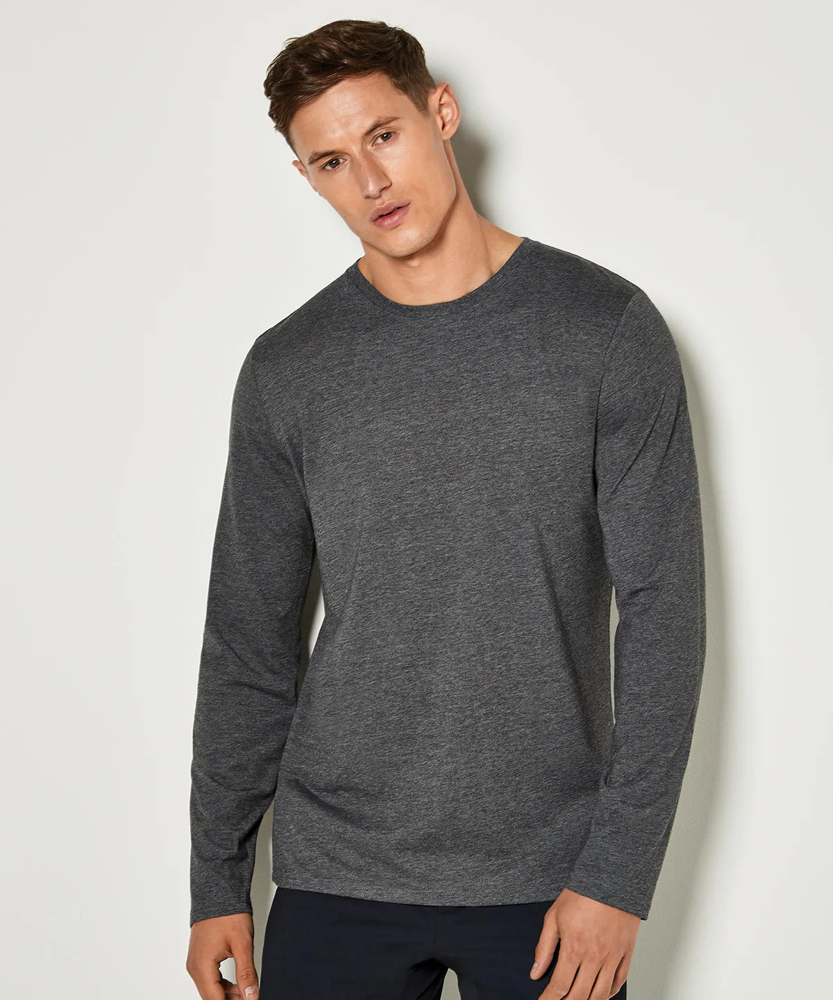 Long sleeve Superwash® 60C tee (fashion fit) | Navy