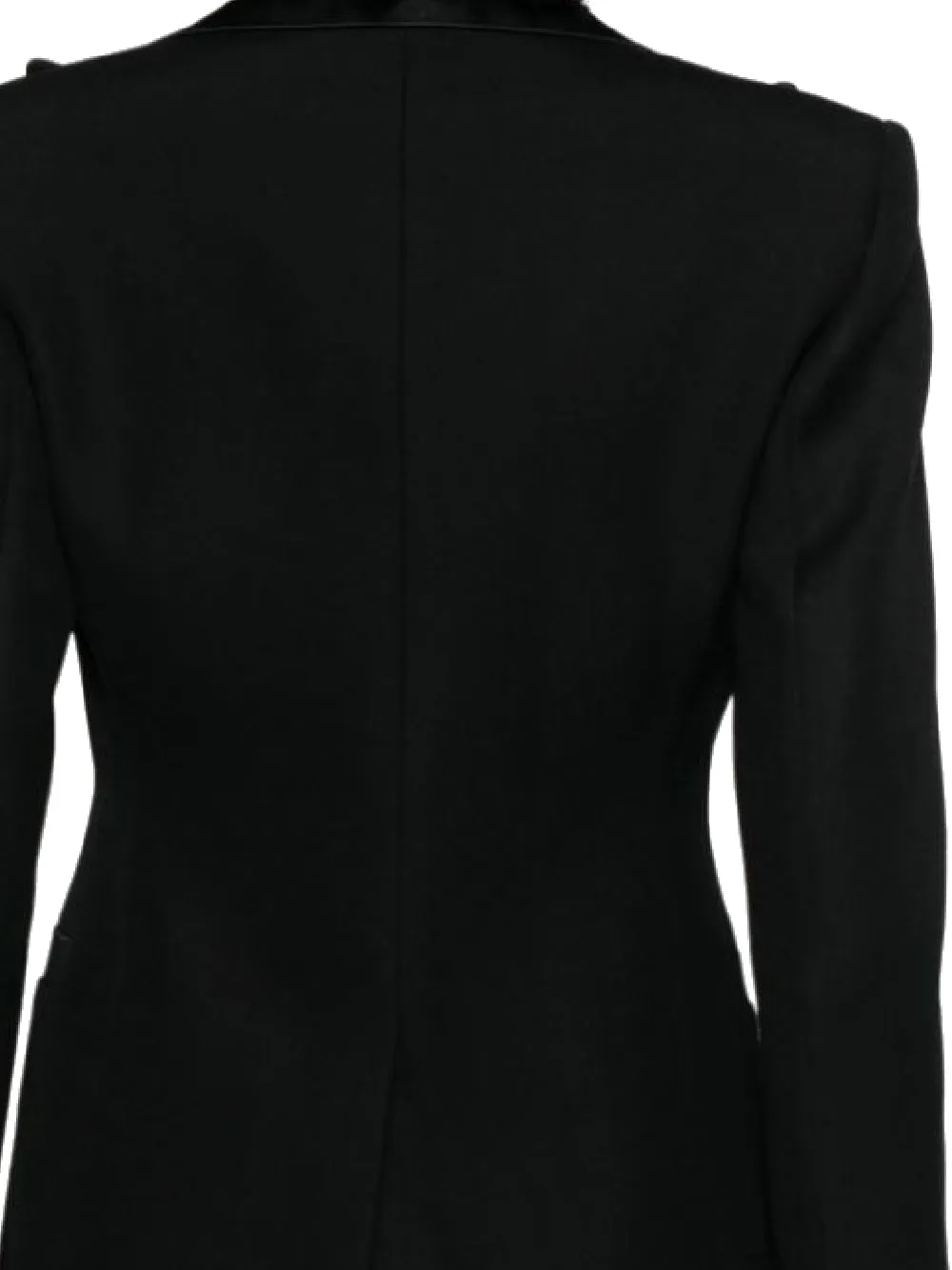 Luxurious Virgin Wool Black Jacket