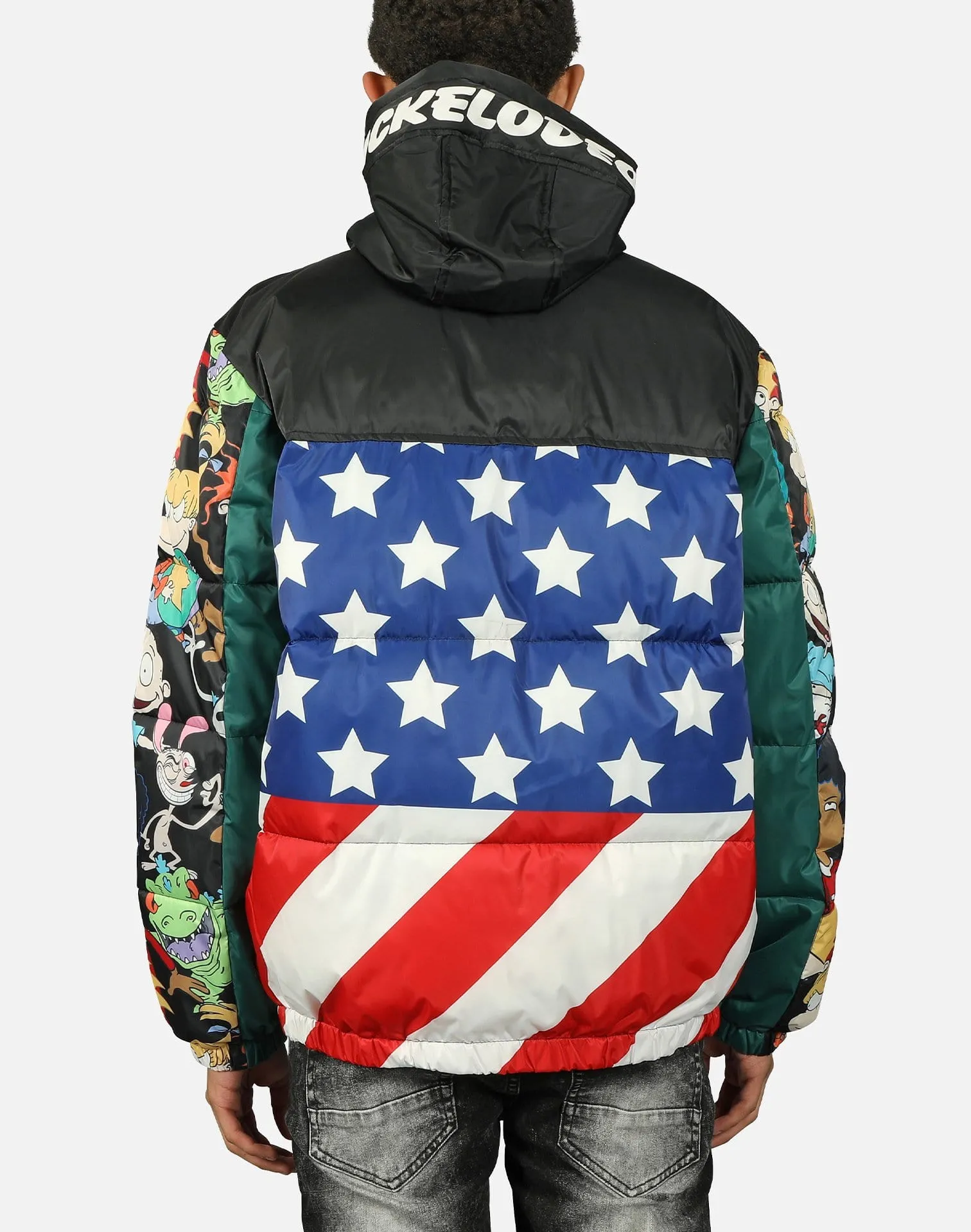 Members Only NICKELODEON FLAG JACKET