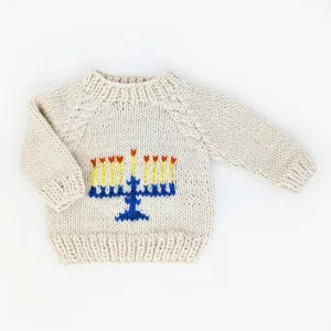 Menorah Crewneck Sweater