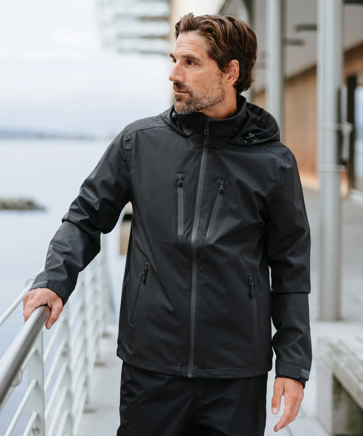 Men's Stormtech Scirocco Lightweight Rain Shell Jacket {ST081}