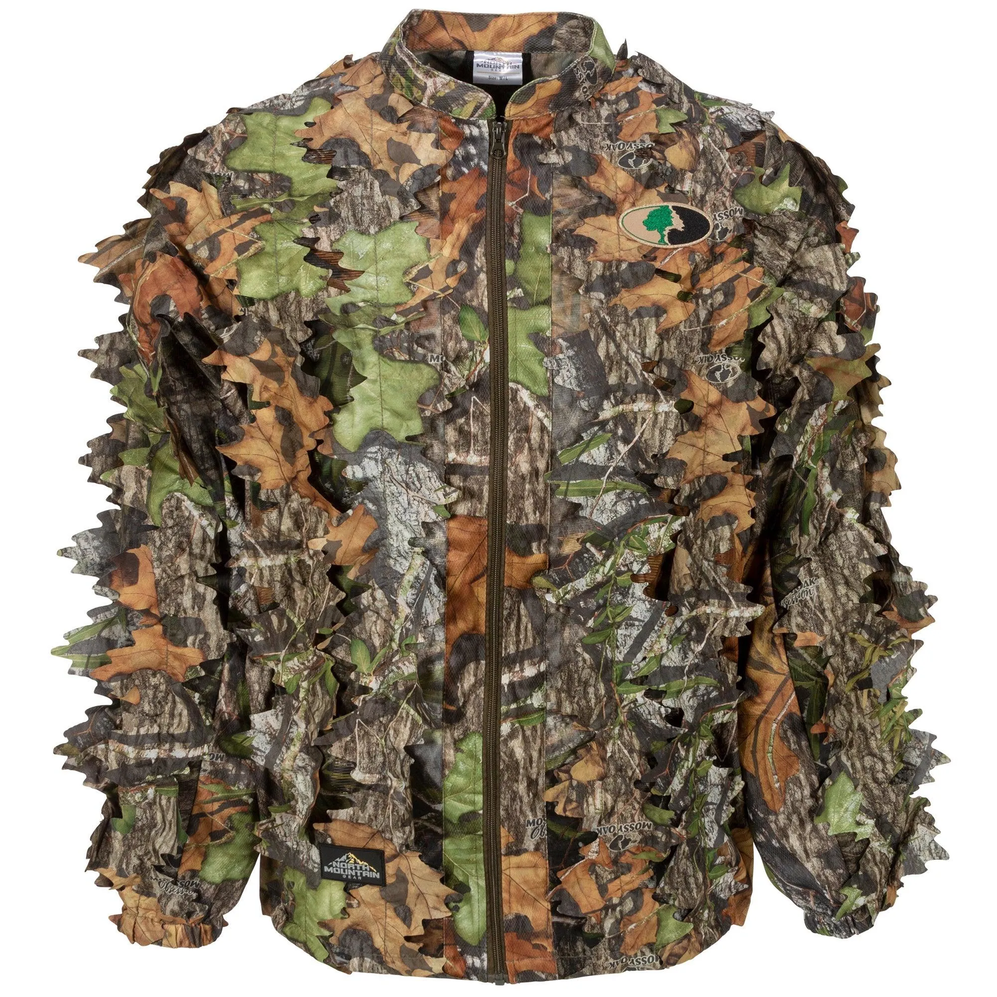 MOSSY OAK - FULL ZIP LEAFY JACKET