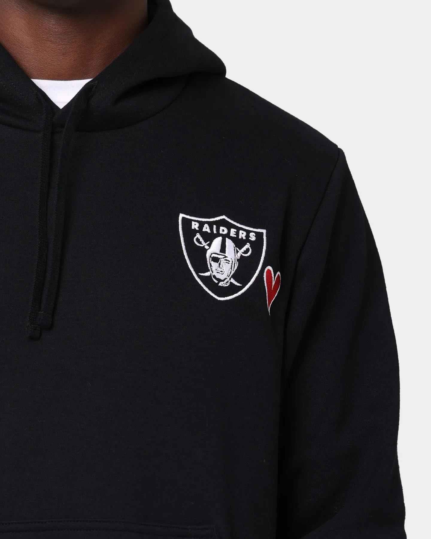 New Era Las Vegas Raiders Heart Hoodie Black