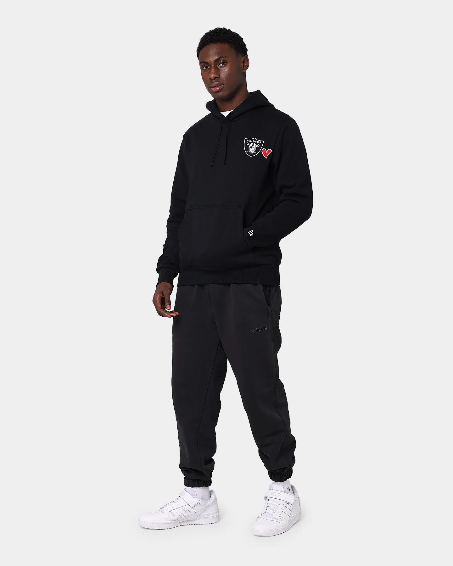 New Era Las Vegas Raiders Heart Hoodie Black