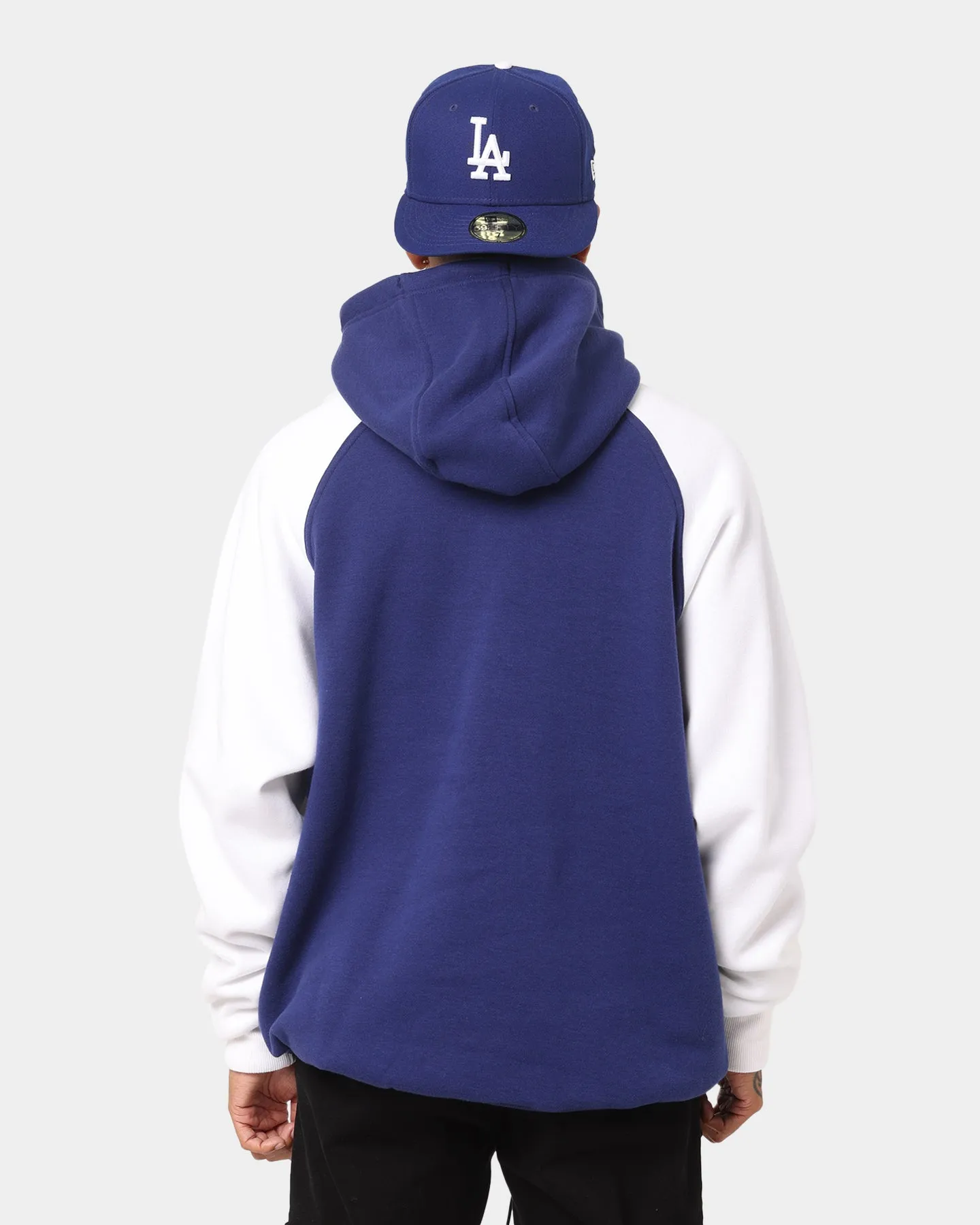 New Era Los Angeles Dodgers Raglan Hoodie Royal