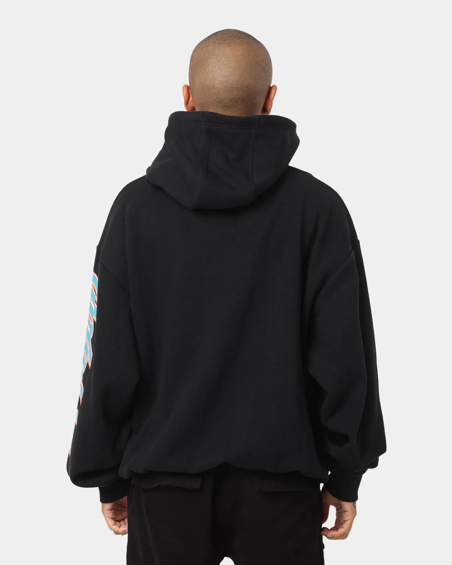 New Era Miami Dolphins Script Zip Hoodie Black