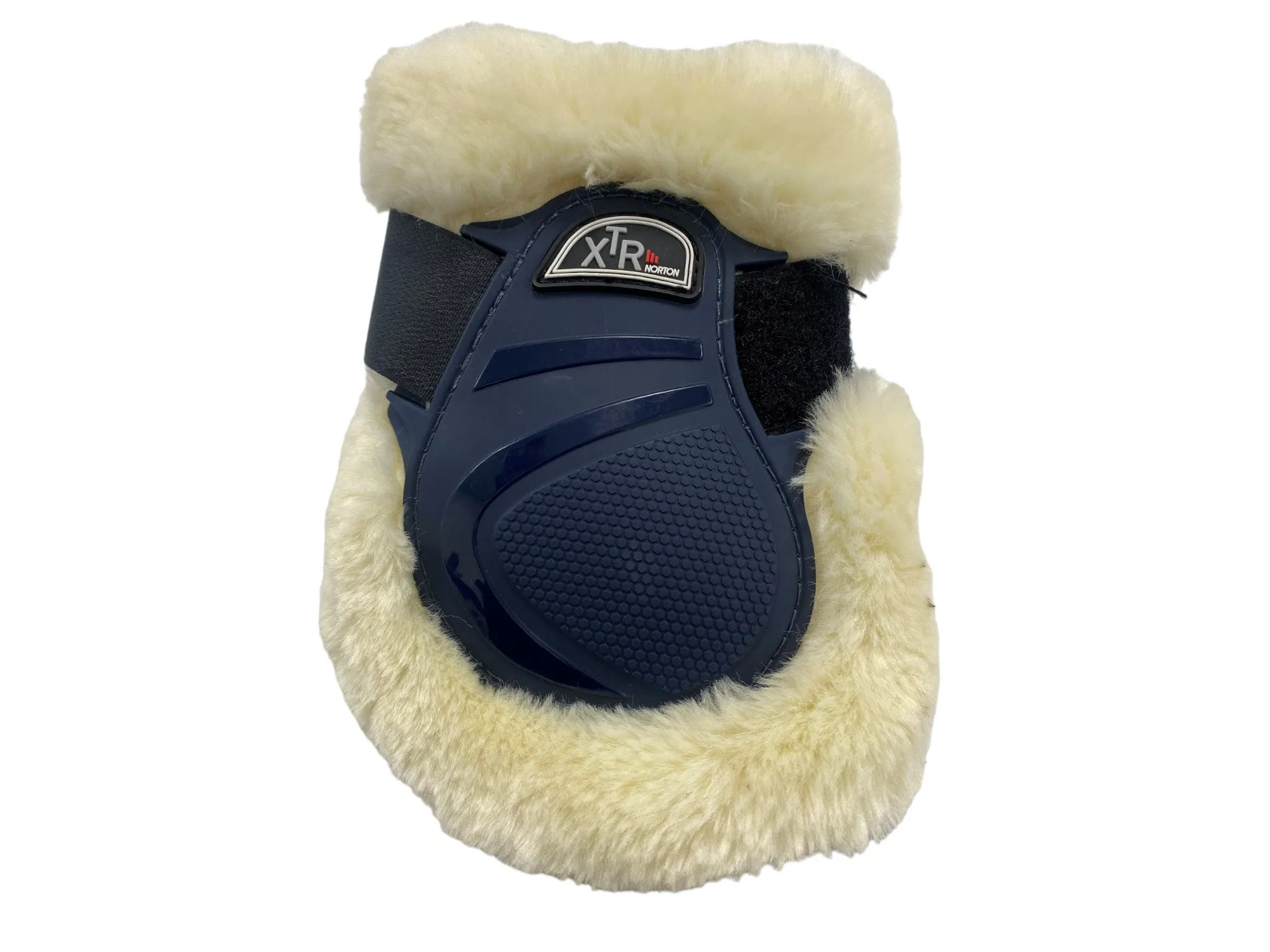 Norton XTR Fetlock Boots in synthetic sheepskin