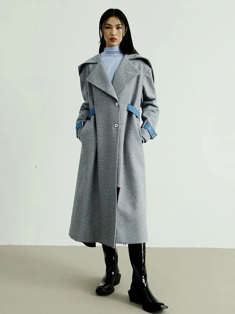 Pantata Lapel Scarf Coat