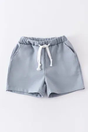 Premium Blue pocket boy shorts