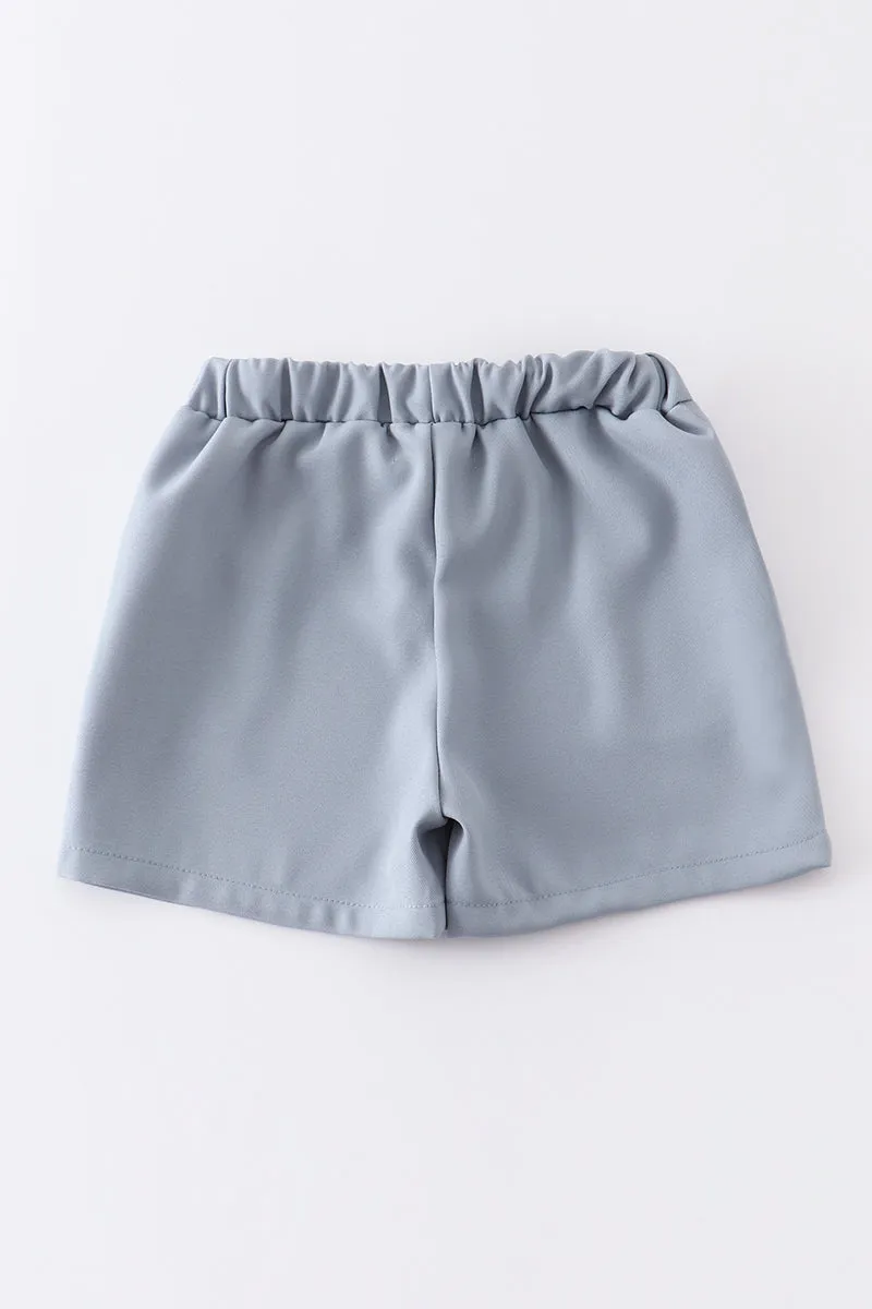 Premium Blue pocket boy shorts