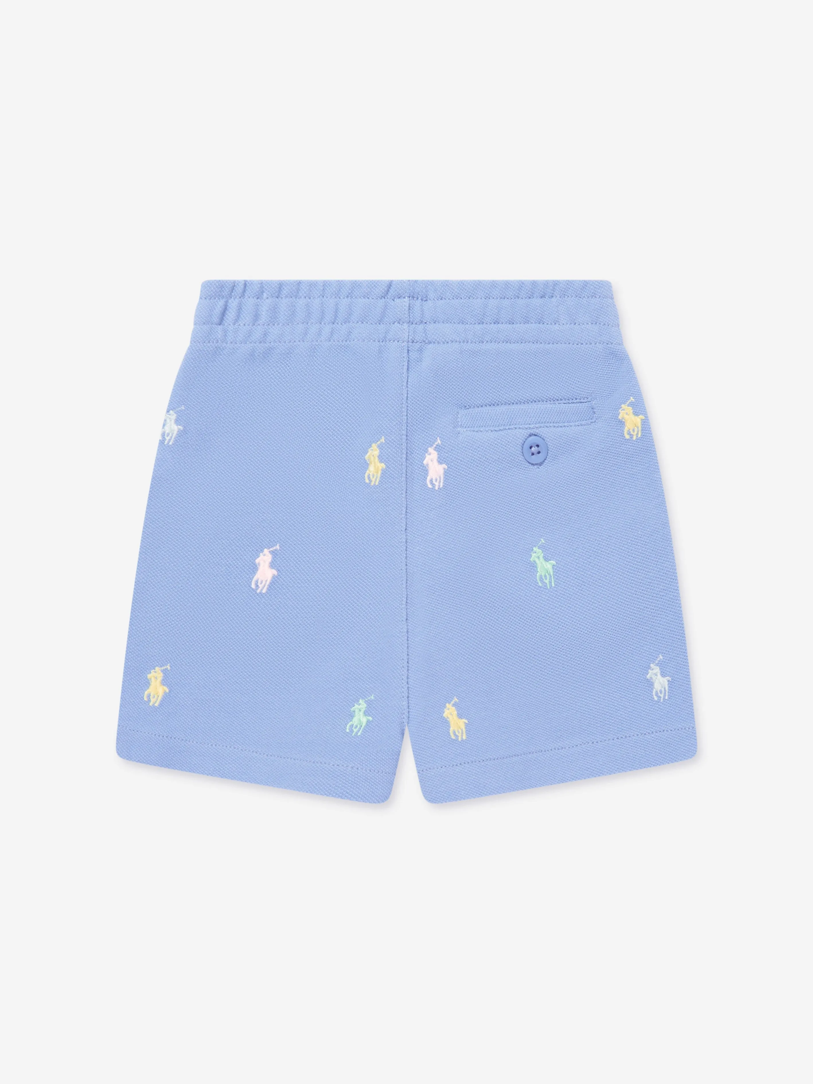 Ralph Lauren Baby Boys Logo Prepster Shorts in Blue