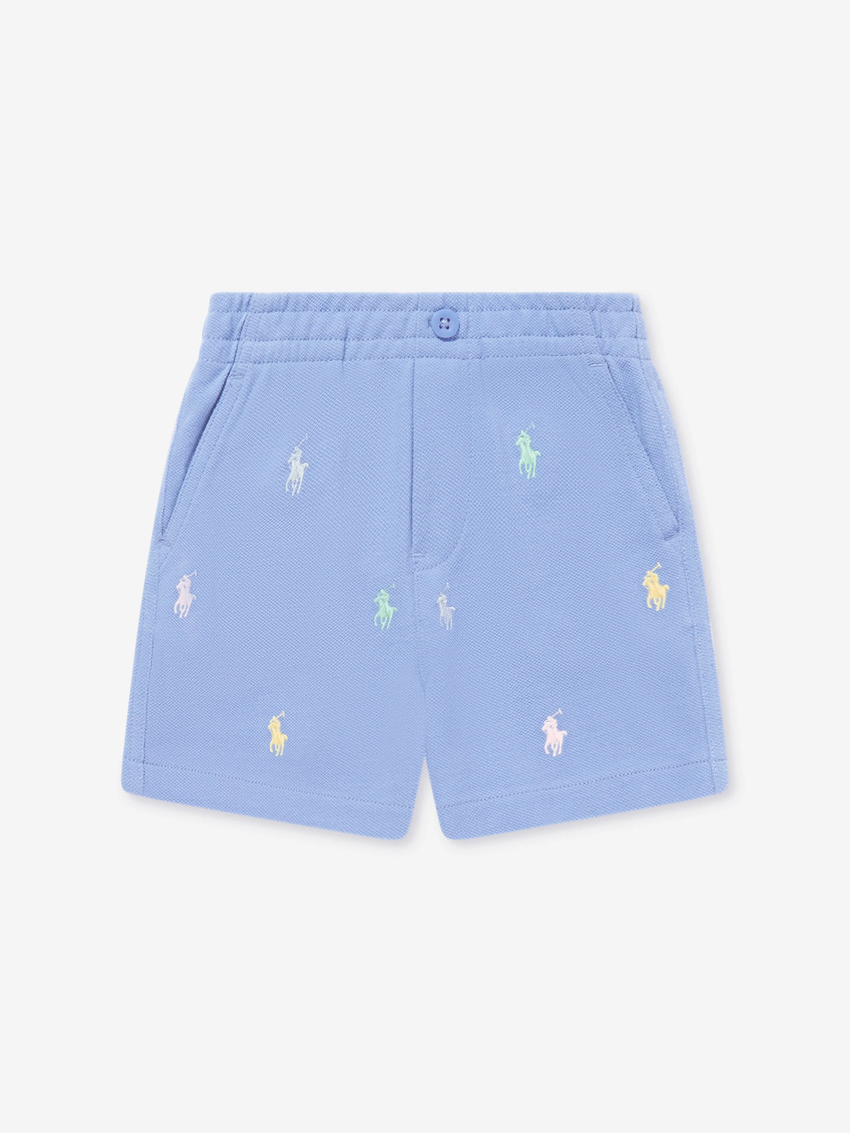 Ralph Lauren Baby Boys Logo Prepster Shorts in Blue