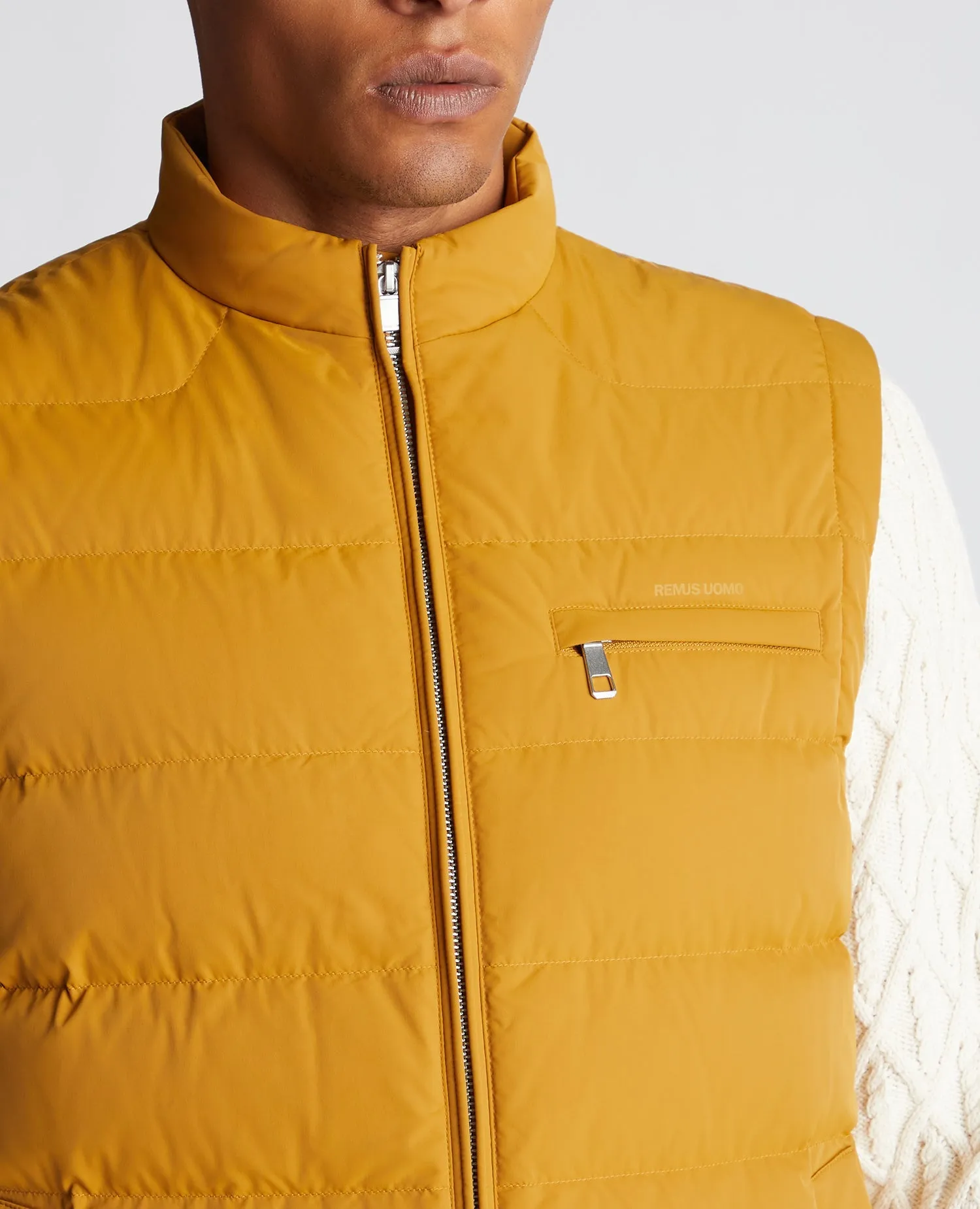 Regular Fit Quilted Gilet