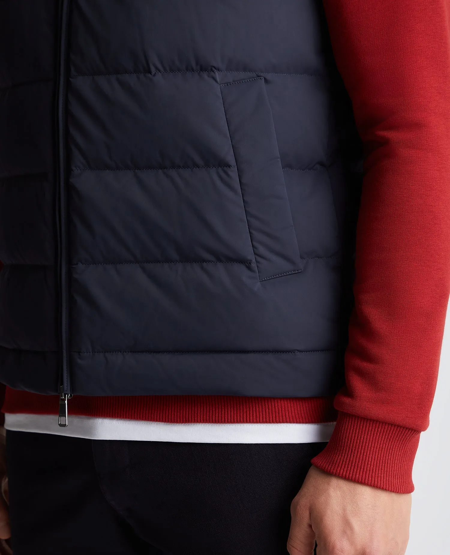 Regular Fit Quilted Gilet